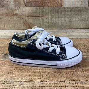 Converse Chuck Taylor Black Low Top Boy Shoes